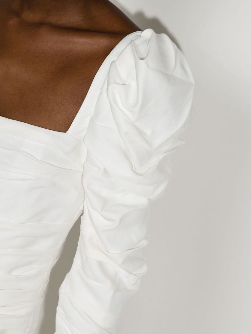 Shawna Square Neck Ruched Top