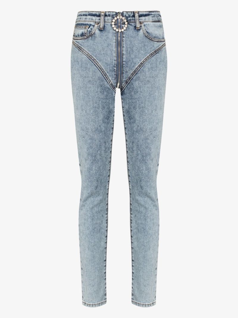 Seam Detail Skinny Jeans