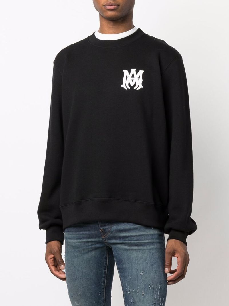 Black Logo-print Sweatshirt
