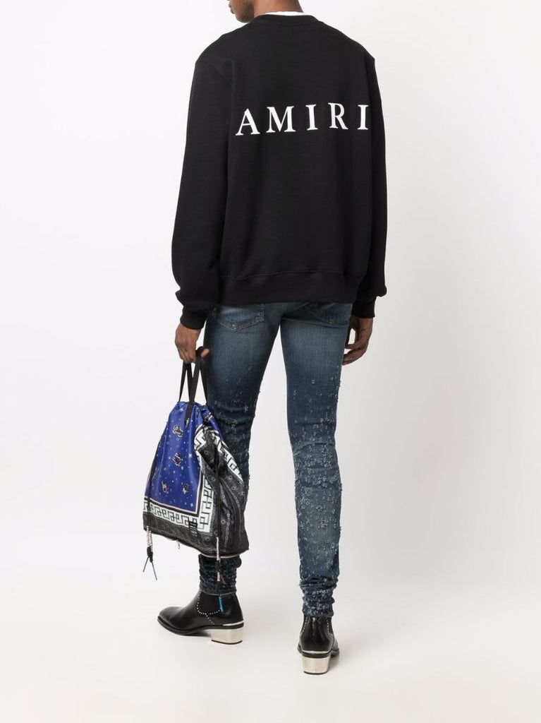 Black Logo-print Sweatshirt