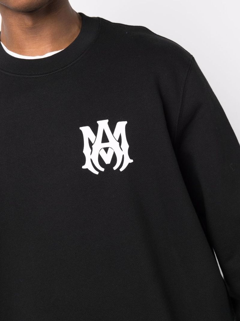 Black Logo-print Sweatshirt