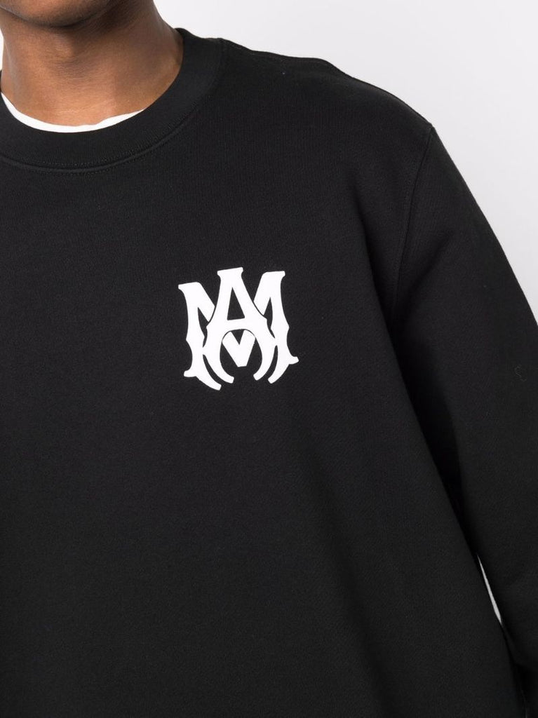 Black Logo-print Sweatshirt
