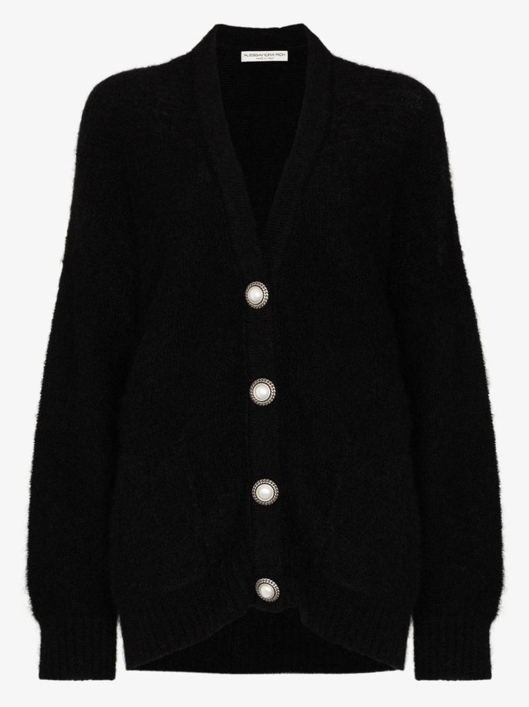 Mohair Knitted Cardigan