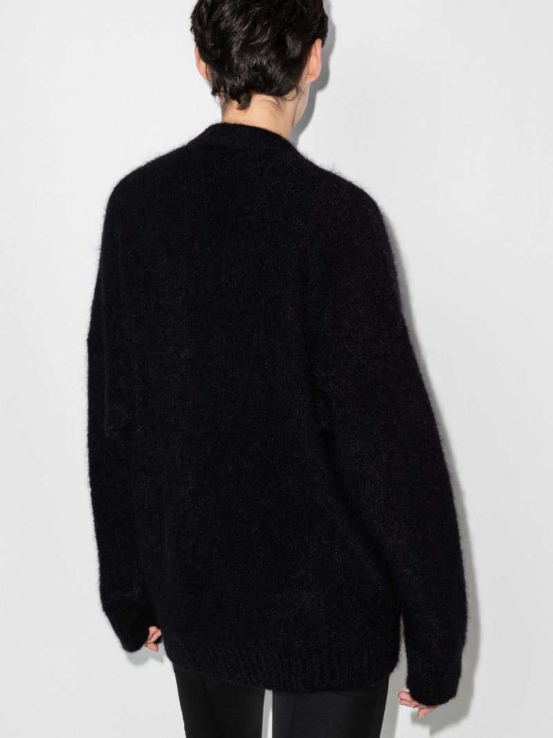Mohair Knitted Cardigan