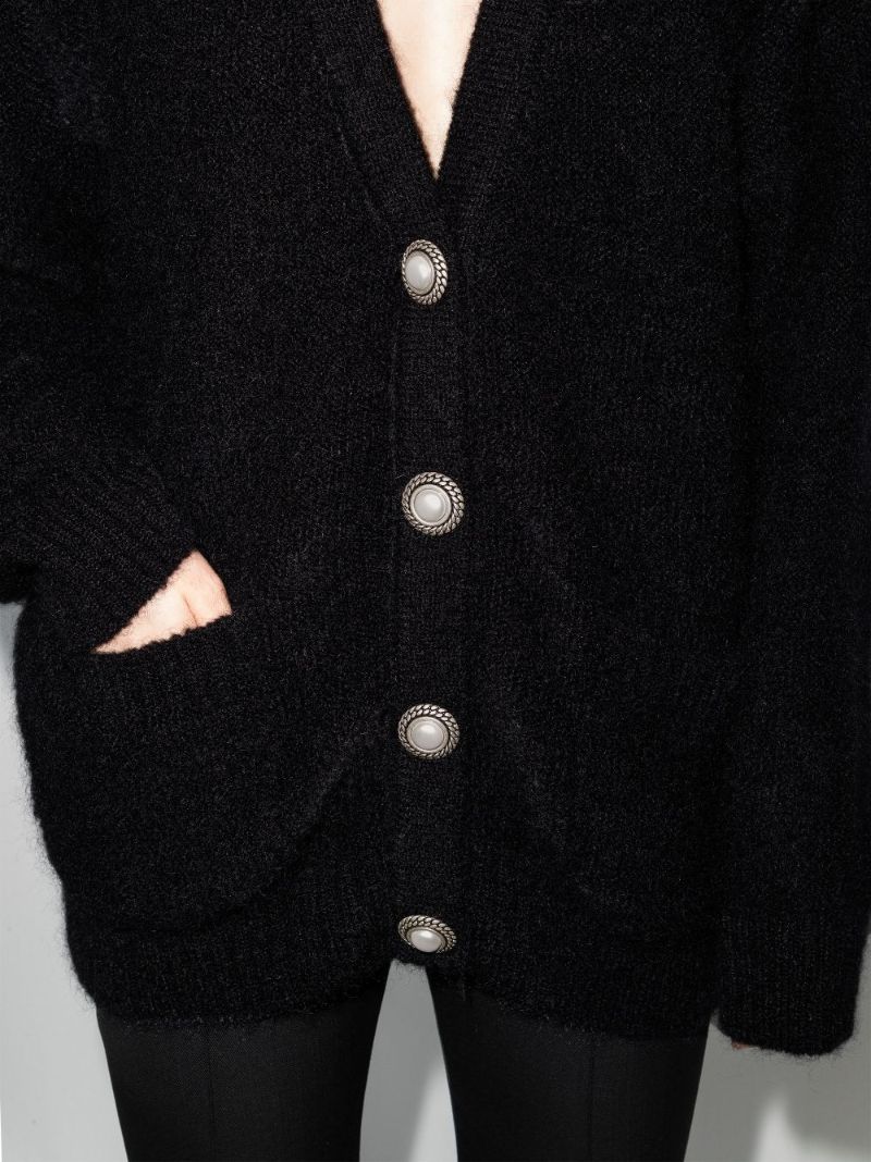 Mohair Knitted Cardigan