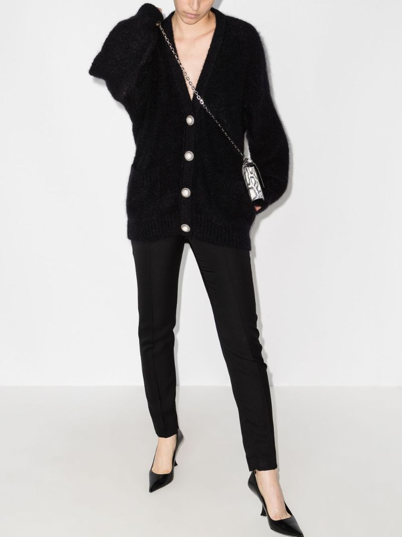 Mohair Knitted Cardigan