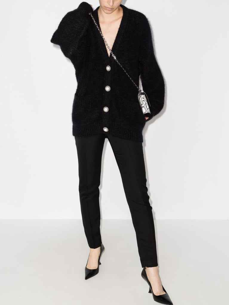 Mohair Knitted Cardigan
