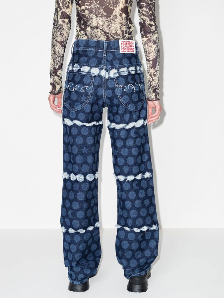 Runes High-waisted Boyfriend Jeans