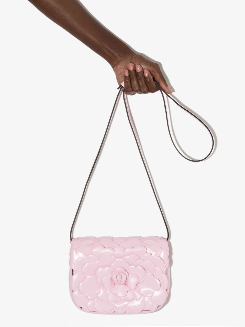 Pink Small 03 Rose Edition Atelier Leather Cross Body Bag