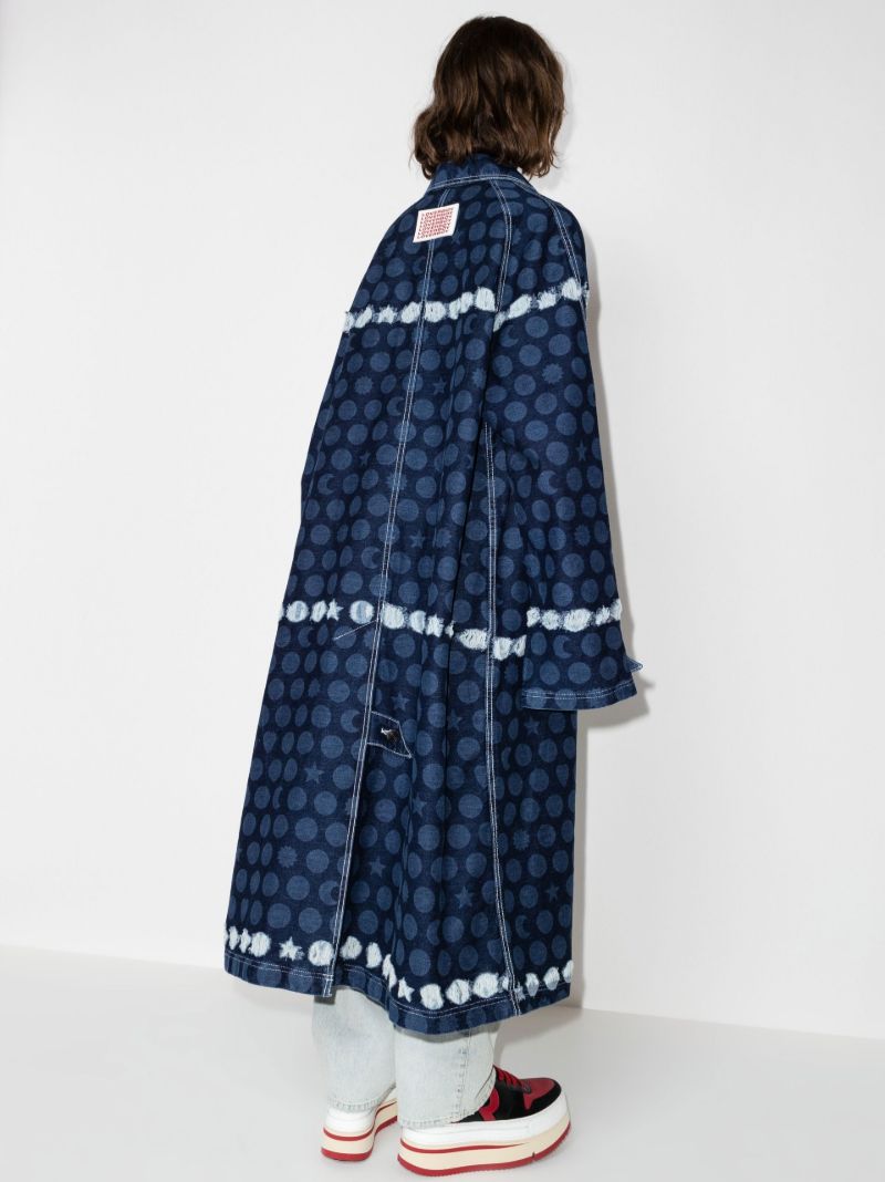 Runes Denim Coat