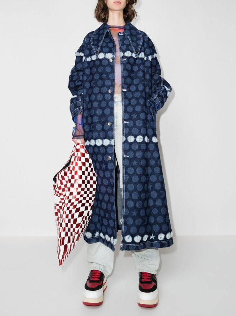 Runes Denim Coat