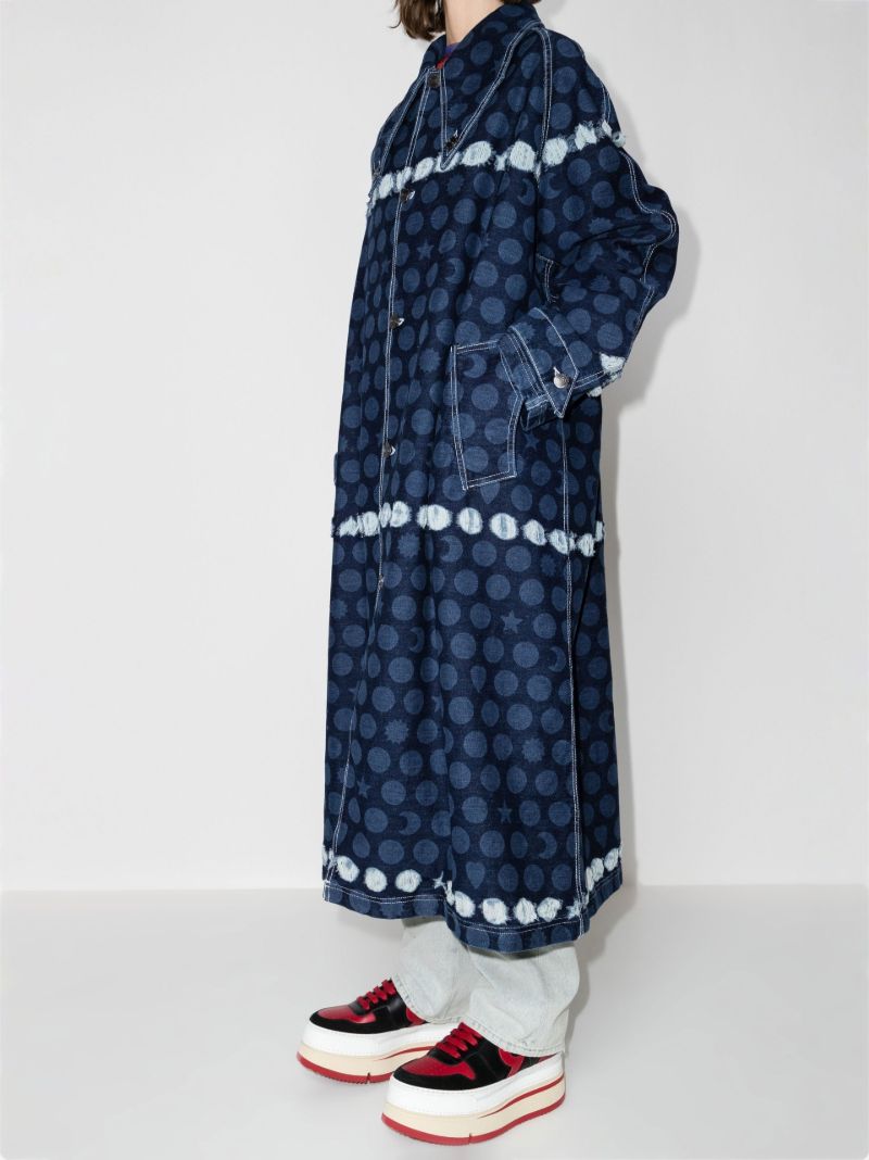 Runes Denim Coat