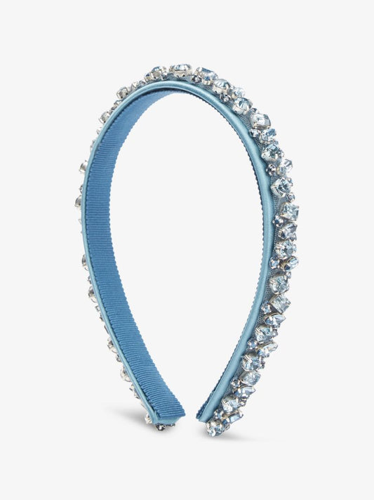Blue Essen Crystal Headband
