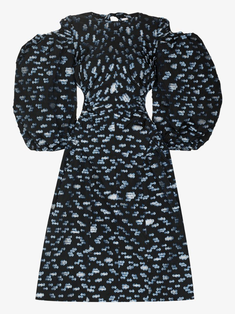 Jaz Jacquard Cutout Dress
