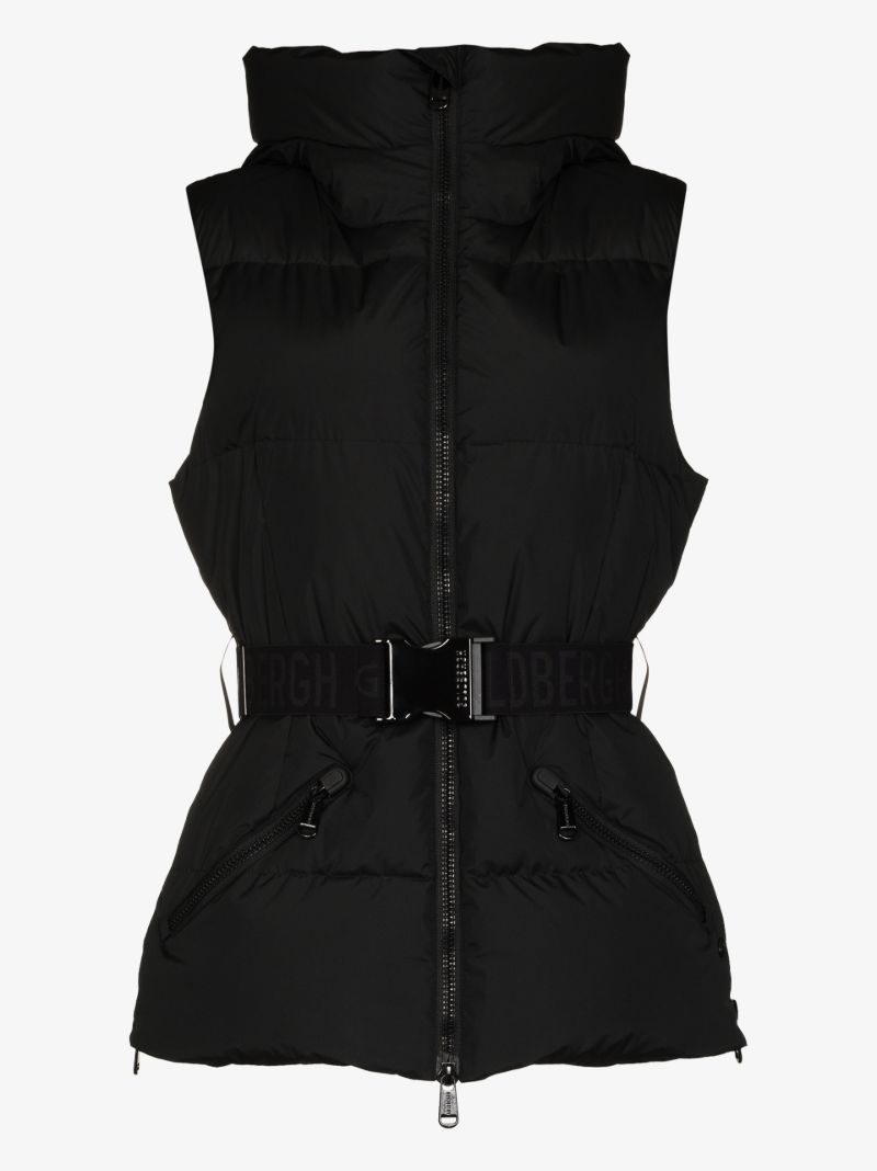 Mae Belted Ski Gilet