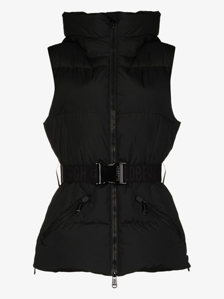 Mae Belted Ski Gilet