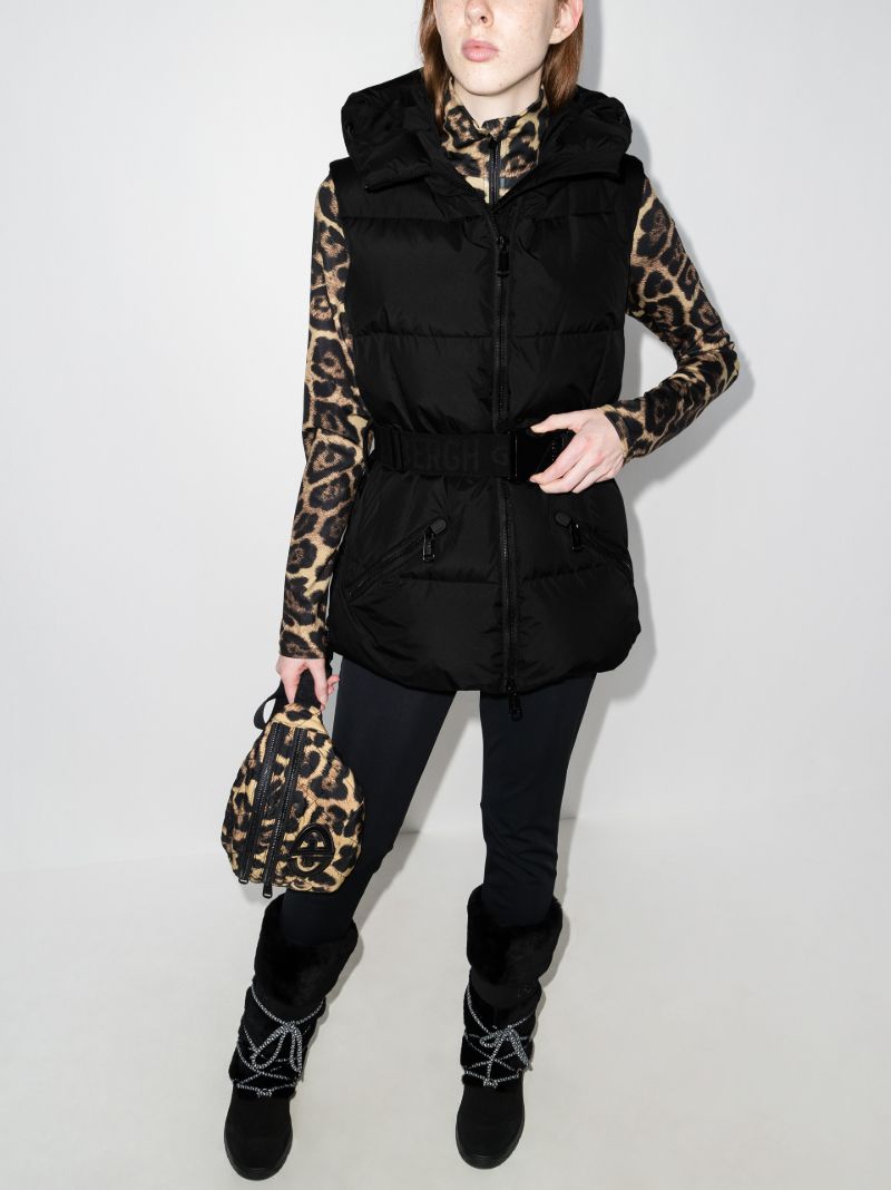 Mae Belted Ski Gilet