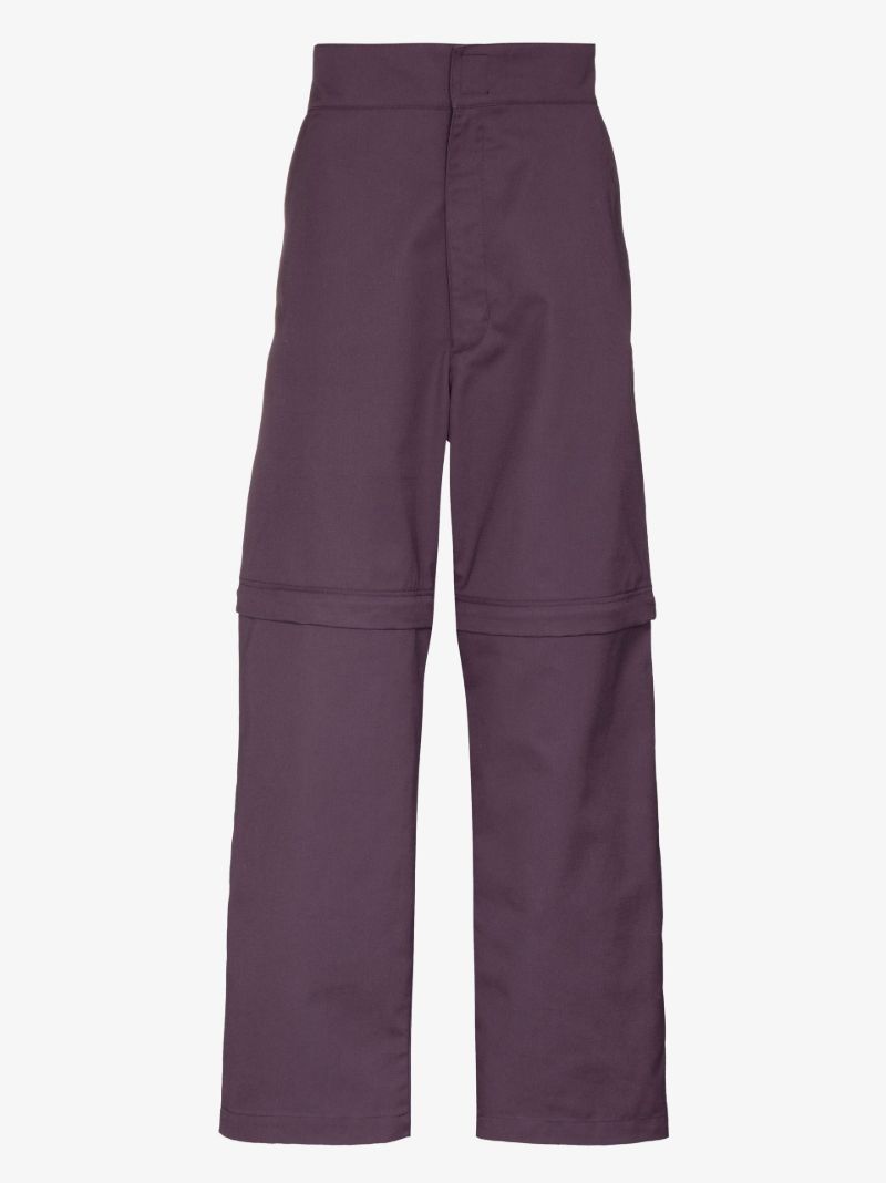 Convertible Wide Leg Trousers