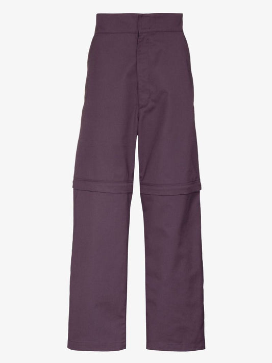 Convertible Wide Leg Trousers