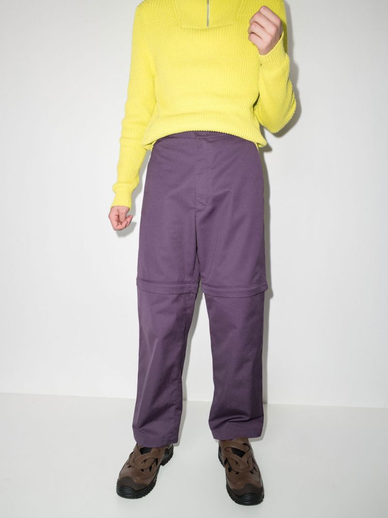 Convertible Wide Leg Trousers