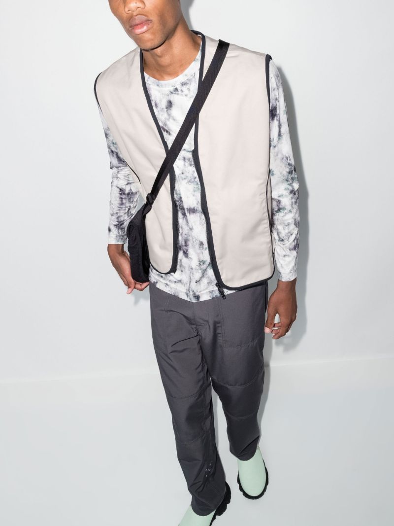 Neutral Klopman Pointer Zipped Vest