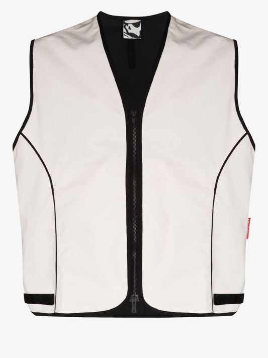 Neutral Klopman Pointer Zipped Vest