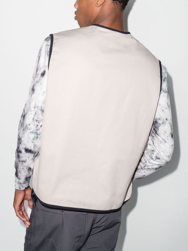 Neutral Klopman Pointer Zipped Vest