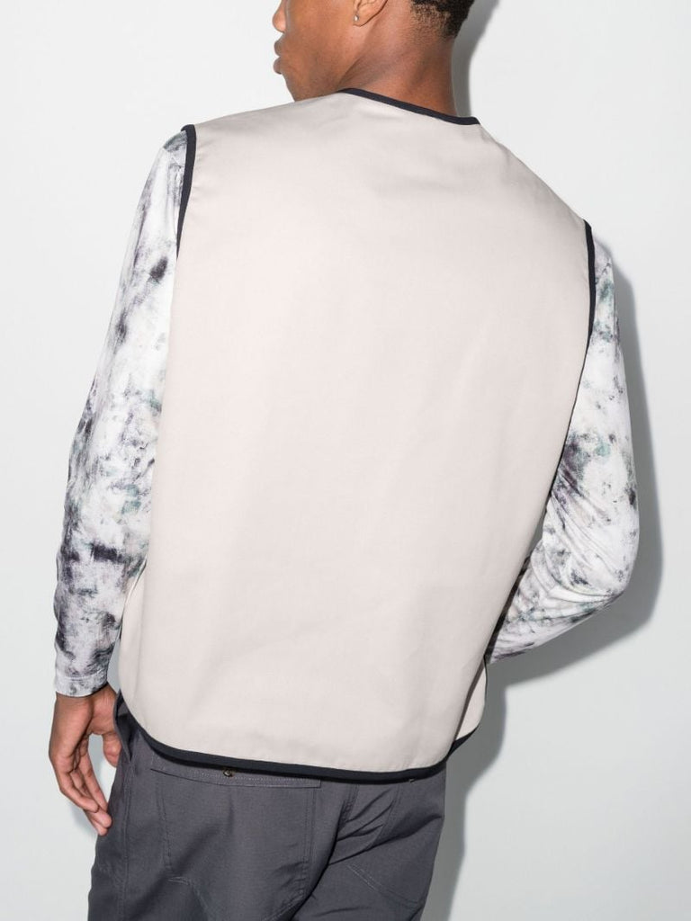 Neutral Klopman Pointer Zipped Vest
