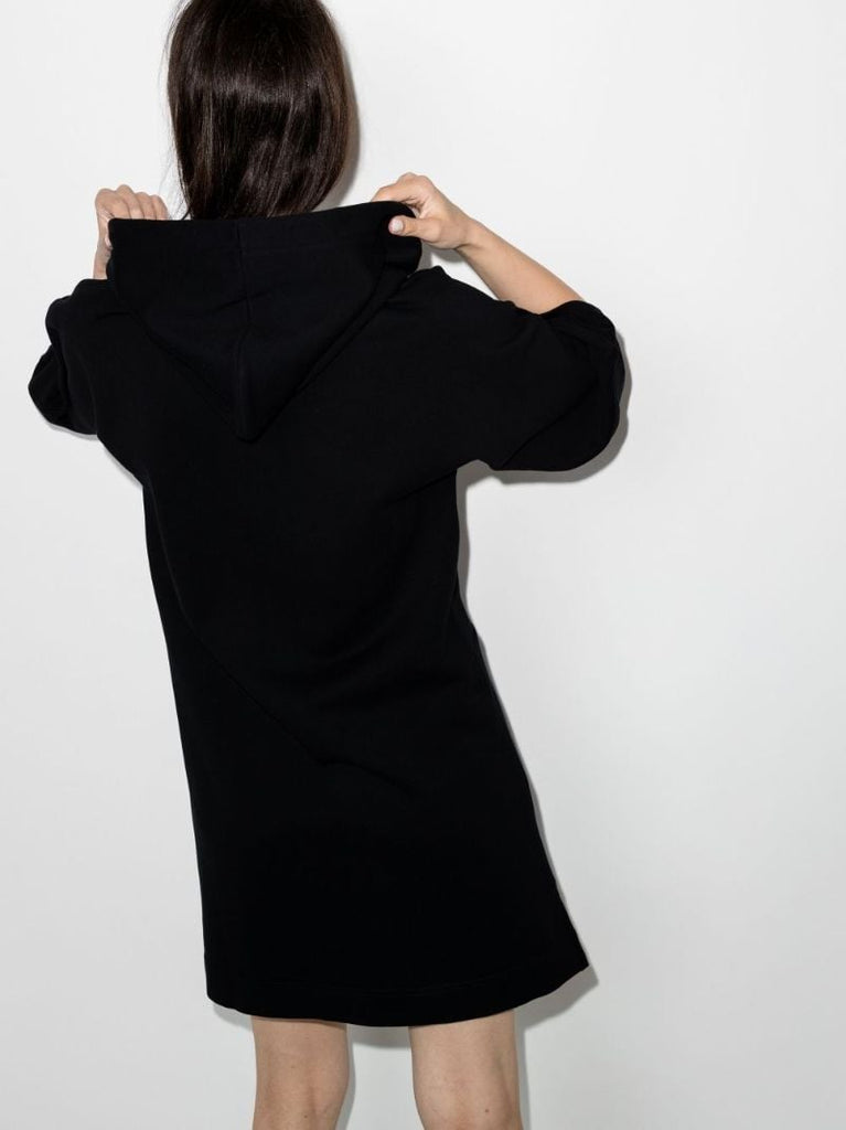 Punk Teddy Printed Sweatshirt Dress