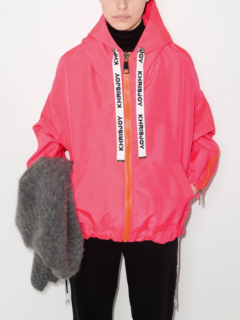 Hooded Windbreaker Jacket