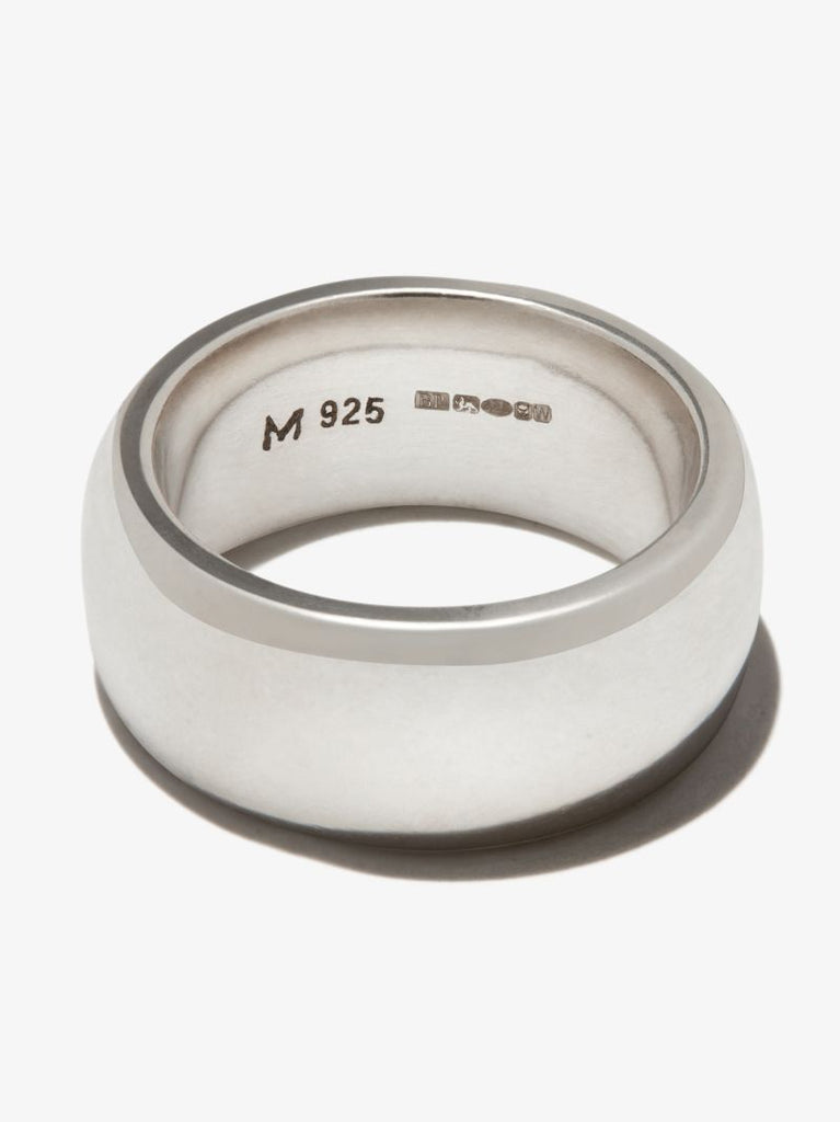 Sterling Silver Soli Cigar Band Ring
