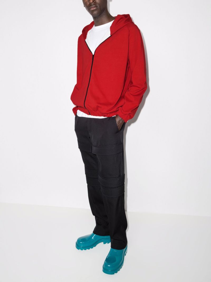 Compass Zip-up Cotton Hoodie