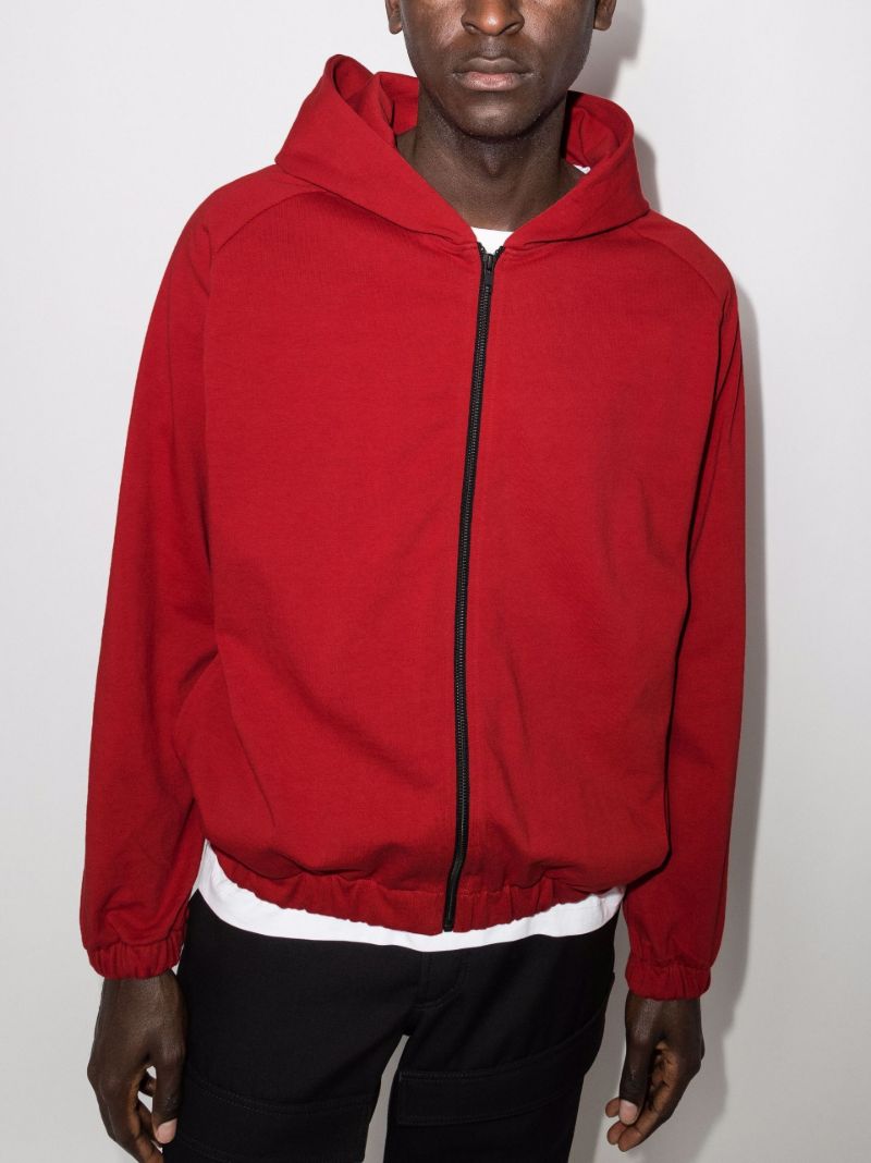 Compass Zip-up Cotton Hoodie