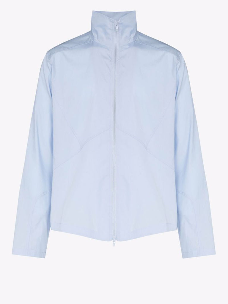 Skeleton Zip-up Cotton Shirt