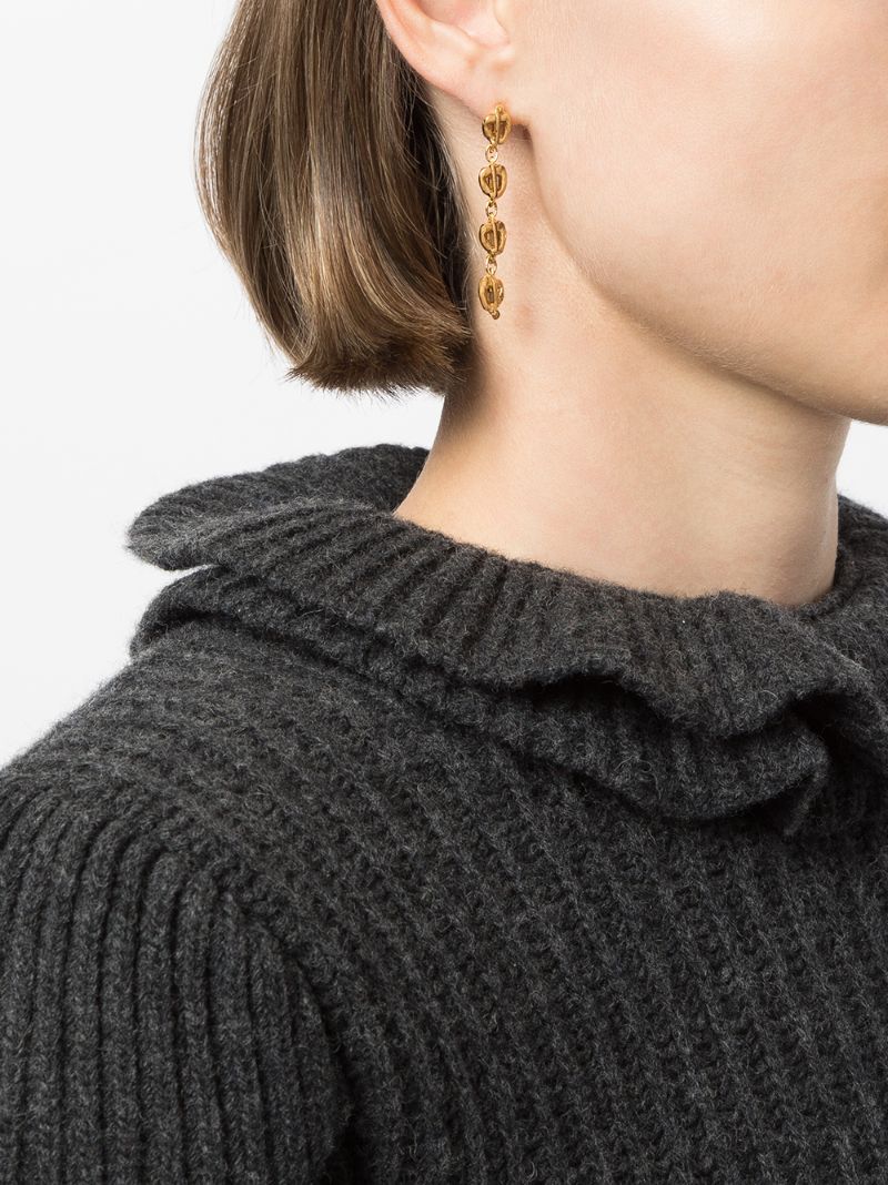 Gold-plated Trailblazer Earrings