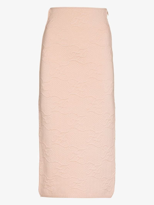 Ff Karligraphy Midi Skirt