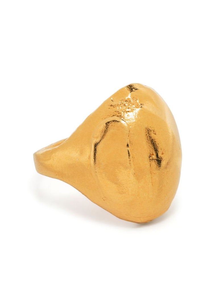Gold-plated an Imagination Ablaze Ring