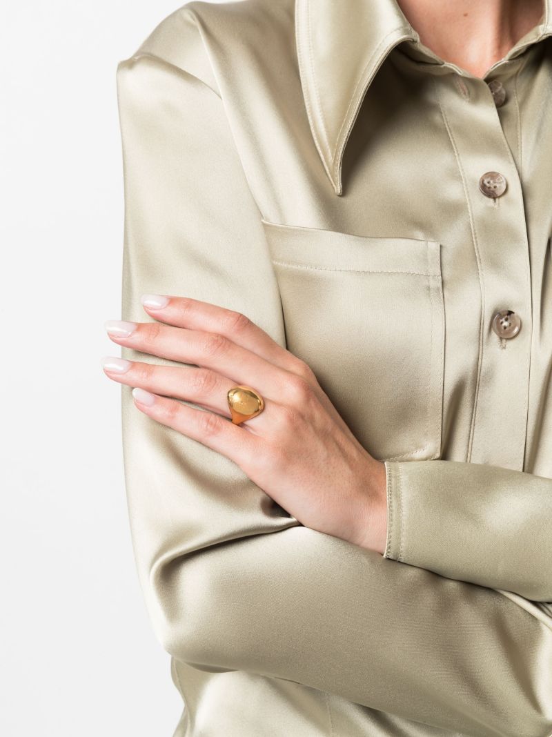 Gold-plated an Imagination Ablaze Ring