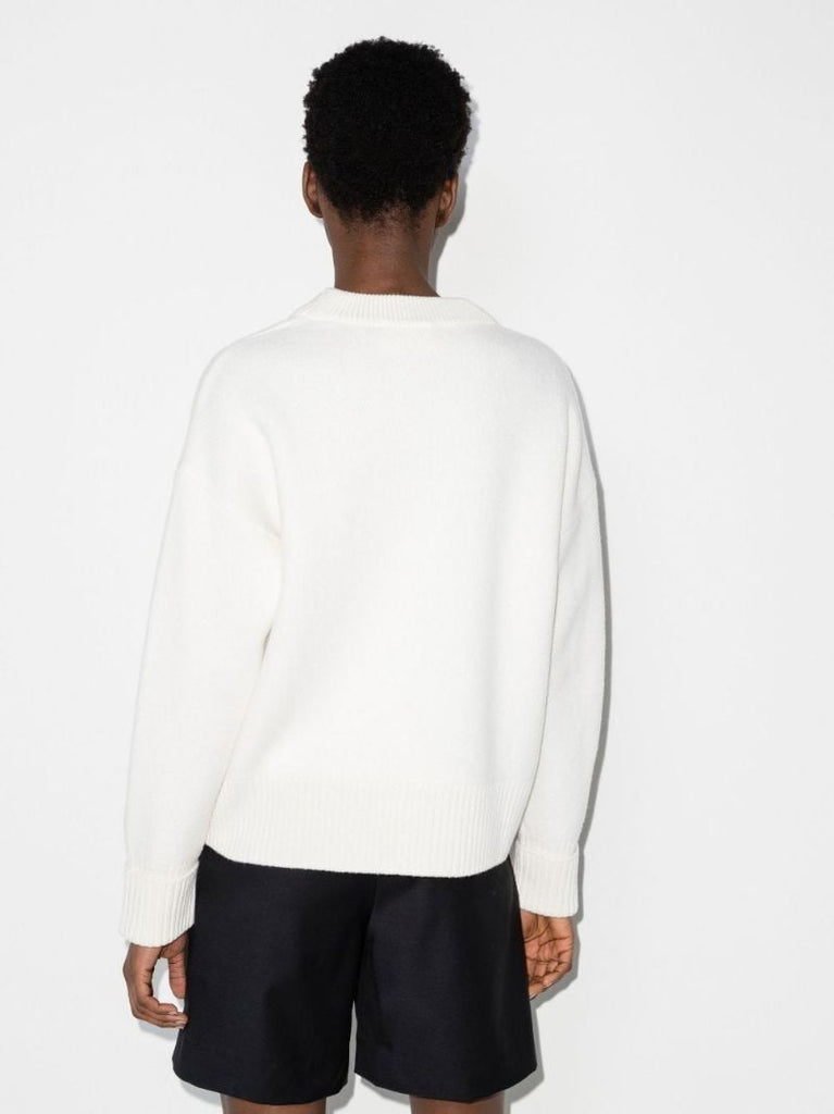 Ami De Coeur Virgin Wool Cardigan