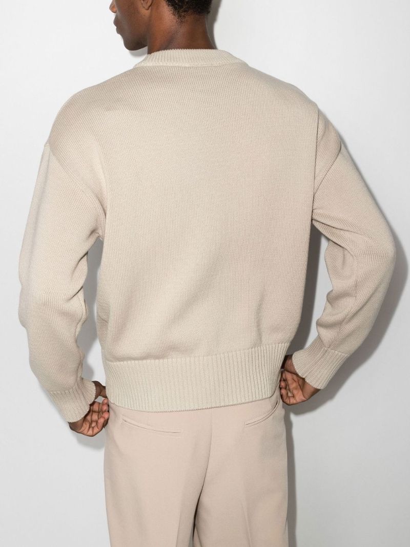 Ami De Coeur Knitted Sweater