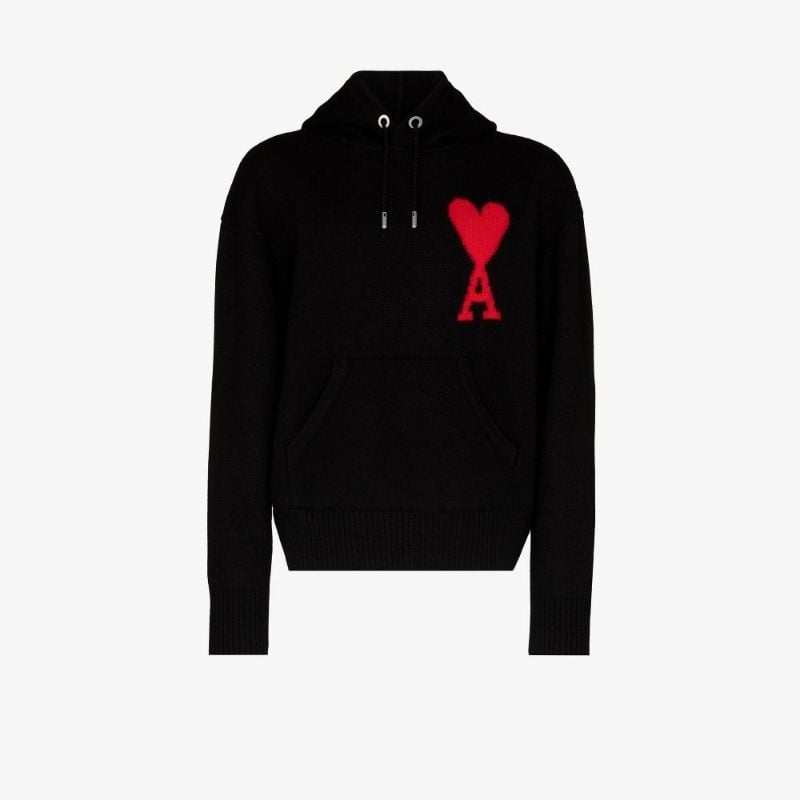 Ami De Coeur Wool Hoodie