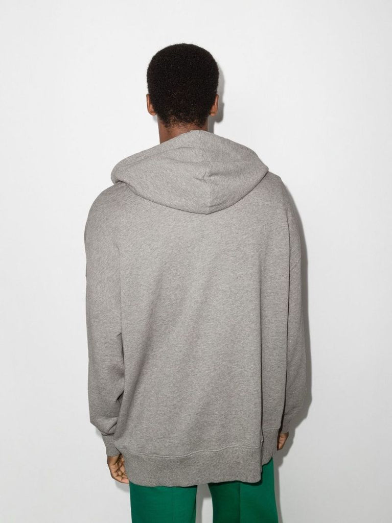Embroidered Logo Cotton Hoodie