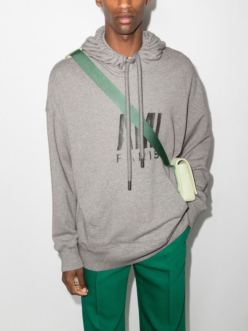 Embroidered Logo Cotton Hoodie