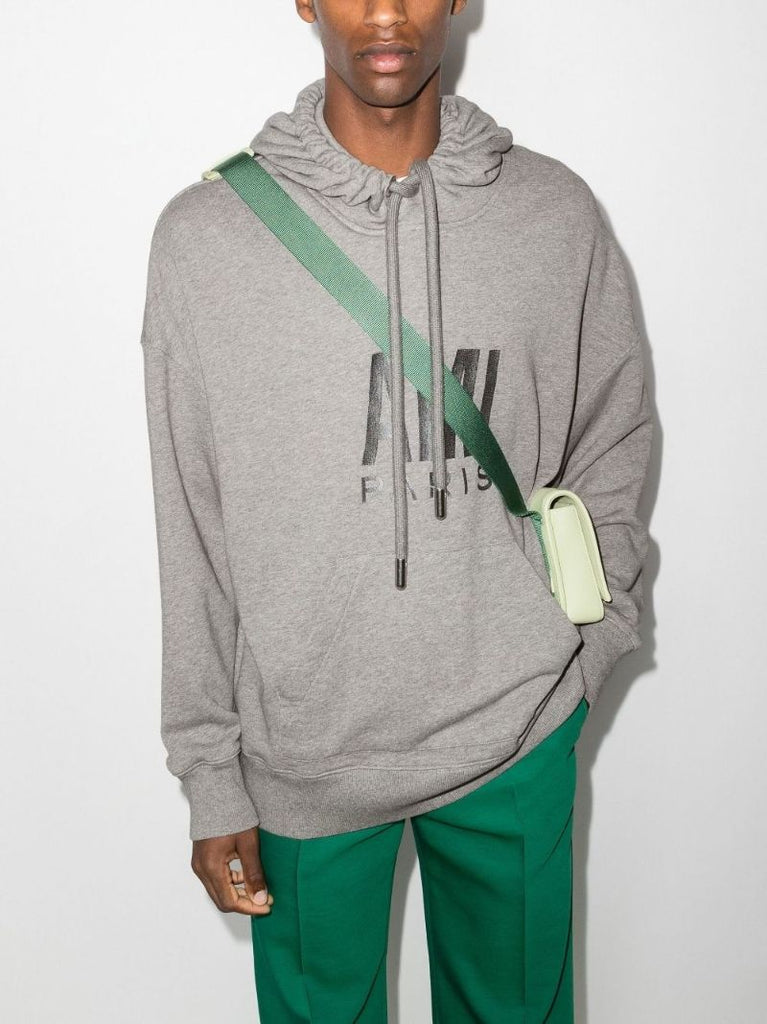 Embroidered Logo Cotton Hoodie