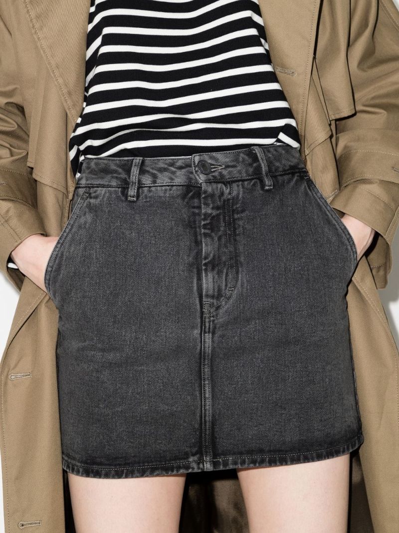Denim Mini Skirt