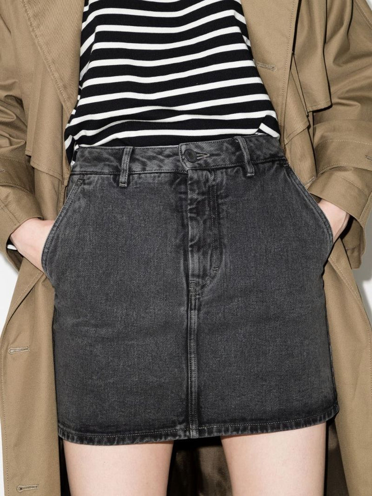 Denim Mini Skirt