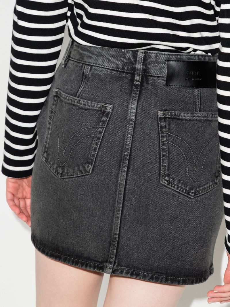 Denim Mini Skirt