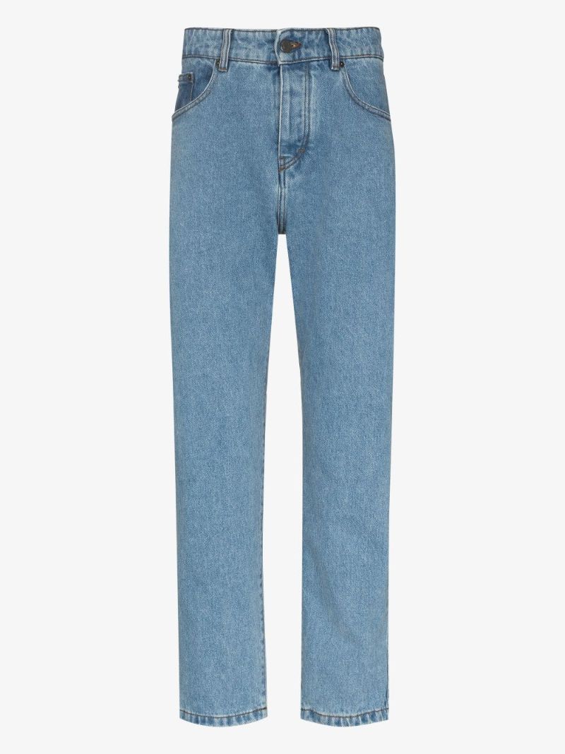 Cropped Tapered Jeans