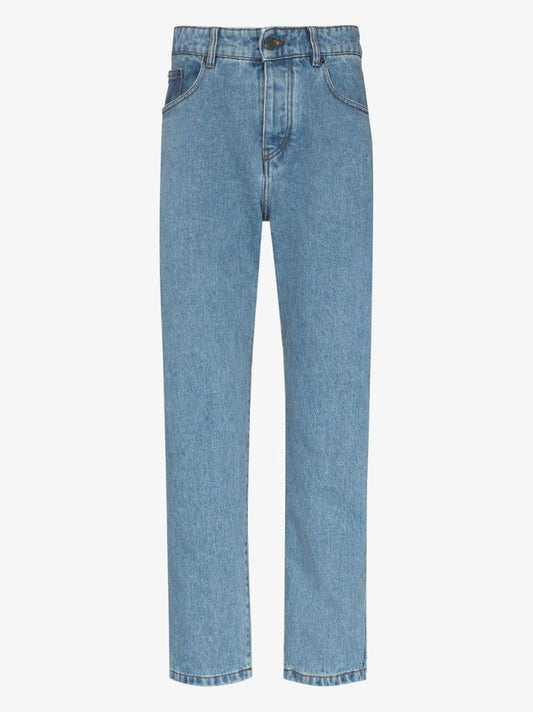 Cropped Tapered Jeans