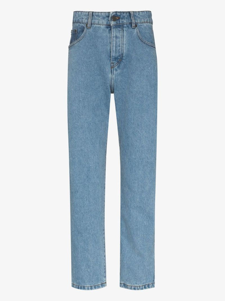 Cropped Tapered Jeans